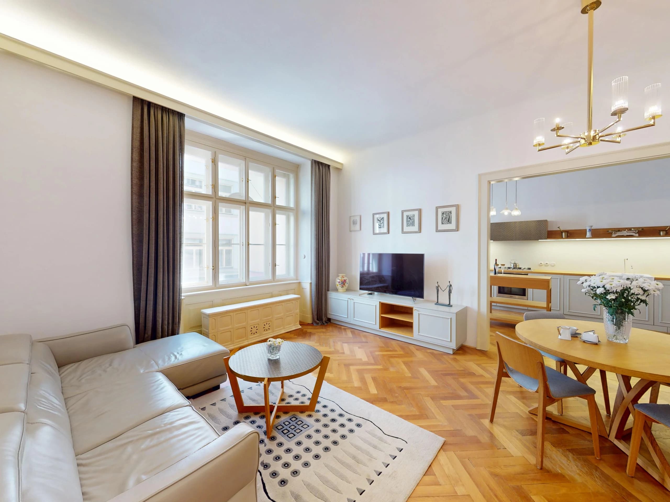 Pronájem 2+kk, Praha 1 – 6